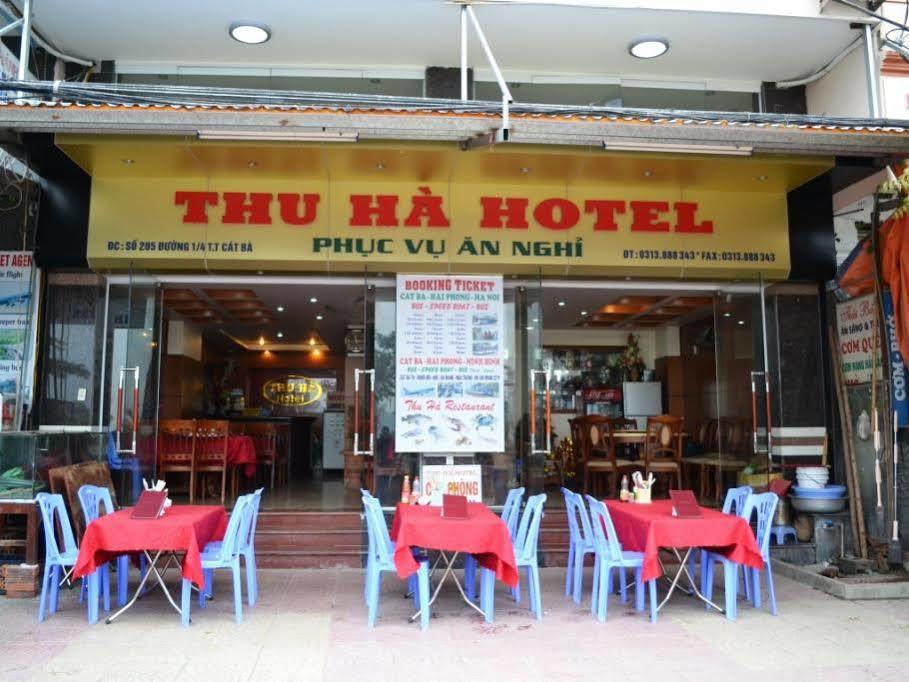 Thu Ha Hotel Dong Khe Sau Exterior foto